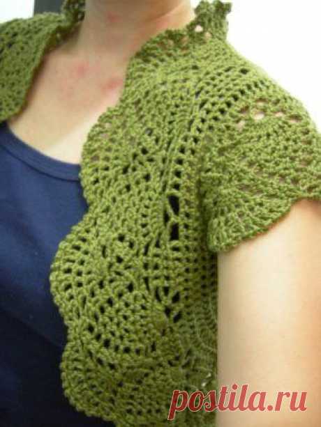 Болеро крючком