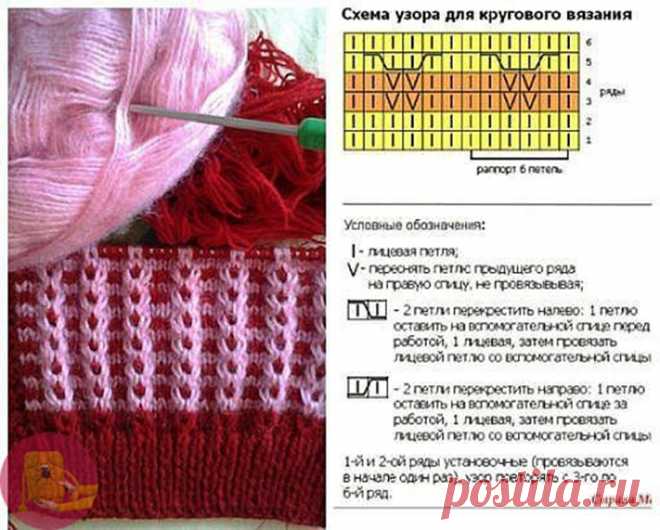 Очень красивые узоры для спиц — Сделай сам, идеи для творчества - DIY Ideas