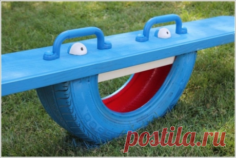 13 крутых вещей, которые можно сделать из шин