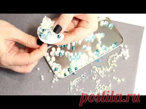 Резинка для волос из бусин своими руками / Мастер-класс