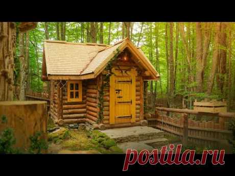 I Spent 365 DAYS ALONE in the Forest Building a Log House