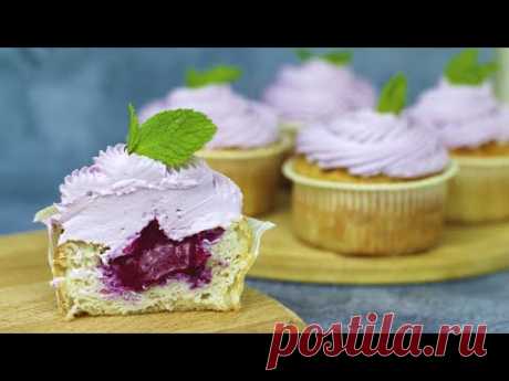 GESUNDE Hüttenkäse Cupcakes! KALORIENARMES gesundes zuckerfreies Rezept! Untertitel