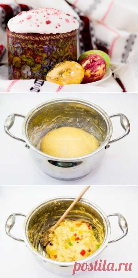 Любопытный повар - Заварной кулич на желтках