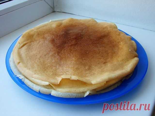 Блинчики на кефире