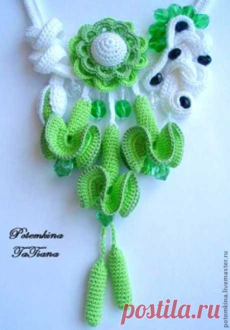 НАЙДЕНО В СЕТИ. БИЖУТЕРИЯ КРЮЧКОМ - Вязаные крючком аксессуары