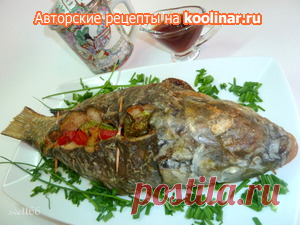 Карп наш...фарширован по-китайски, с китайским же соусом пошаговый рецепт с фотографиями