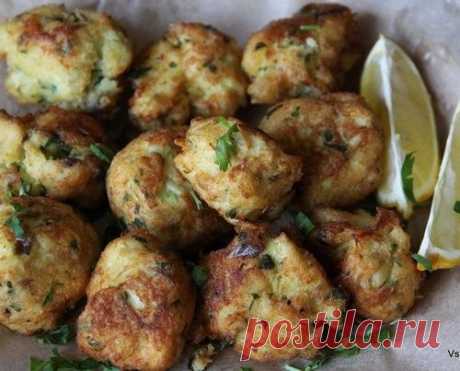 Португальские крокеты из трески