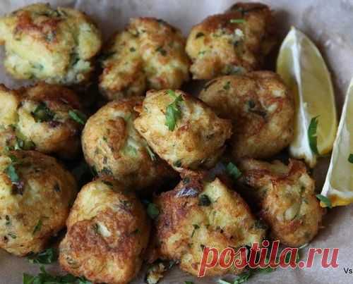 Португальские крокеты из трески