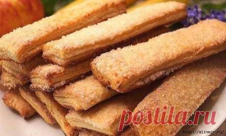 Творожное печенье - вкусное и слоистое