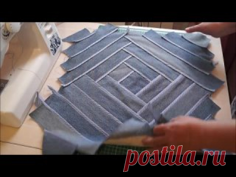 ШЬЮ ИЗ СТАРЫХ ДЖИНСОВ И РУБАШЕК