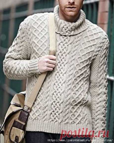 Мужской джемпер Cable