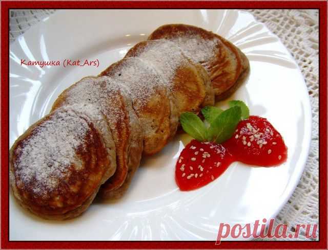 Оладьи с какао