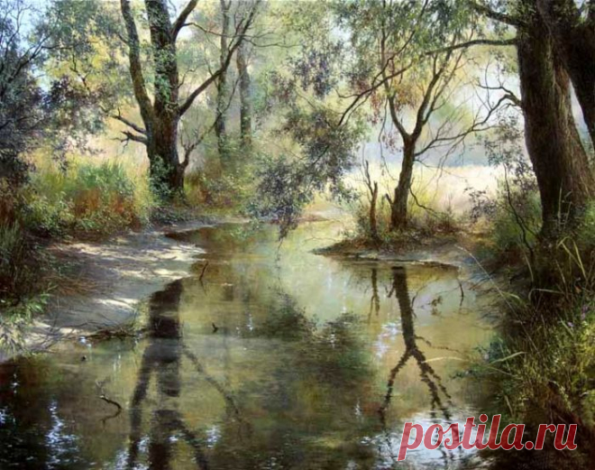 Художник Юрий Клапоух|Русский пейзаж