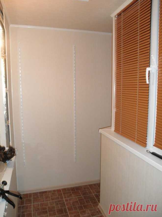 Пошаговое утепление лоджии на практике