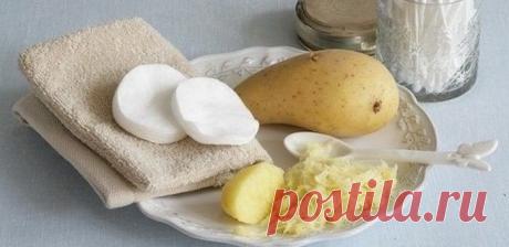 Ваша кожа будет иметь идеальный тон, без морщин и пигментных пятен, всего за 3 дня!
Мы предлагаем вам 2 самых эффективных рецепта. Результаты вас удивят! Попробуйте!
Основным ингредиентом этих супер эффективных средств является картофель!
Ингредиенты:
1 чайная ложка свежевыжатого лимонного сока
2 столовые ложки натёртого сырого картофеля
1/2 чайной ложки сметаны или йогурта или растительного масла (на ваш выбор)
Применение:
Смешайте ингредиенты до однородного состояния.
Нанесите на чистую кожу