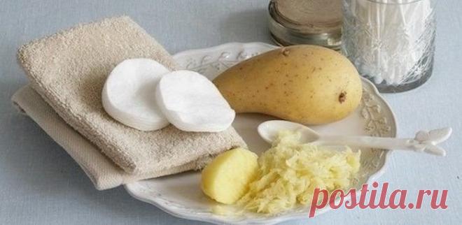 Ваша кожа будет иметь идеальный тон, без морщин и пигментных пятен, всего за 3 дня!
Мы предлагаем вам 2 самых эффективных рецепта. Результаты вас удивят! Попробуйте!
Основным ингредиентом этих супер эффективных средств является картофель!
Ингредиенты:
1 чайная ложка свежевыжатого лимонного сока
2 столовые ложки натёртого сырого картофеля
1/2 чайной ложки сметаны или йогурта или растительного масла (на ваш выбор)
Применение:
Смешайте ингредиенты до однородного состояния.
Нанесите на чистую кожу