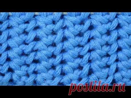 Не поверите! Так вяжут спицами! Knitting pattern узор вязания спицами 49
