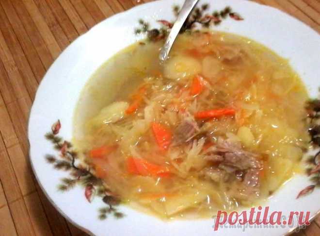 ЩИ ЗИМНИЕ С КВАШЕНОЙ КАПУСТОЙ
