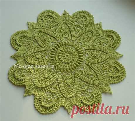 Описание вязания и схемы салфеток крючком - Crochet Modnoe Vyazanie