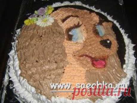 Рецепт: торт с &quot;собачкой&quot;
