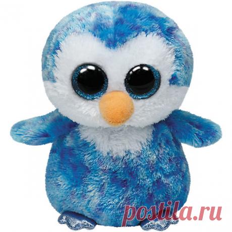 «Мягкая игрушка Beanie Boo's Пингвин Ice Cube » — карточка пользователя Екатерина Б. в Яндекс.Коллекциях