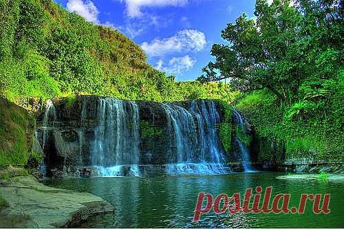 Водопад Talofofo, Guam, США