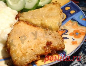Камбала жареная по-корейски