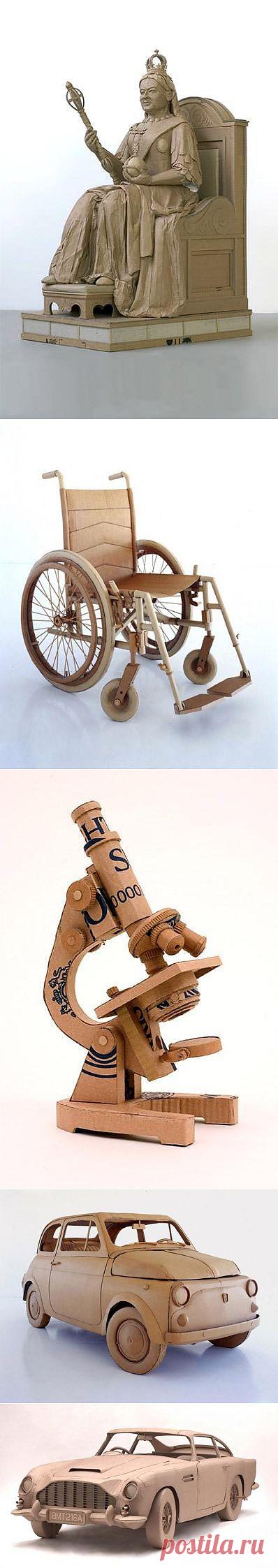 Картонные скульптуры / Я - суперпупер