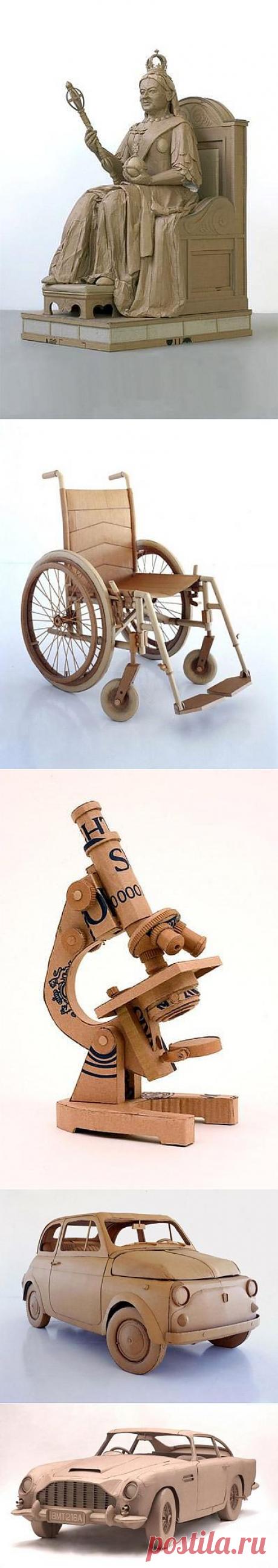 Картонные скульптуры / Я - суперпупер