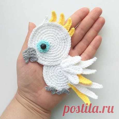 Аппликации крючком. Для вдохновения.