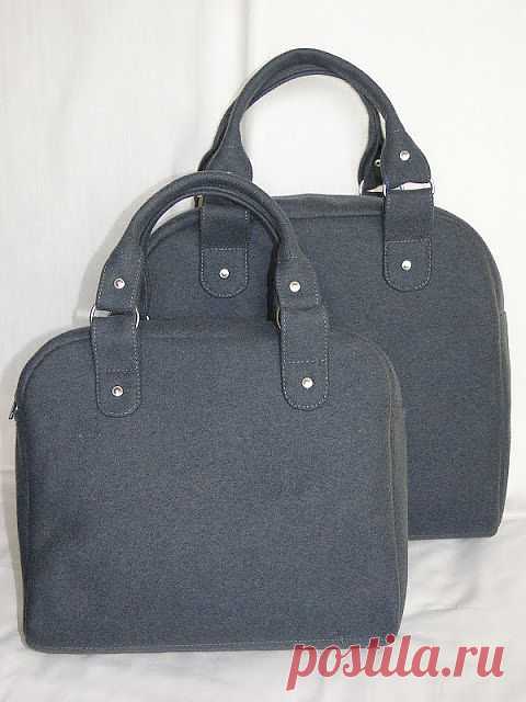 Сумка из сукна.
