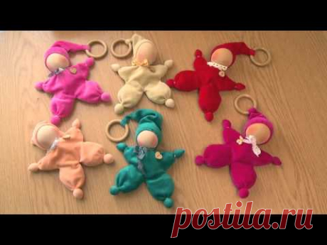 Мастер-класс от мамы Вики. Как сделать куклу - Малышарика