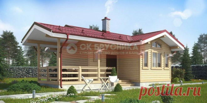 ДСК Брусника - бани под ключ с отделкой за 7 дней!