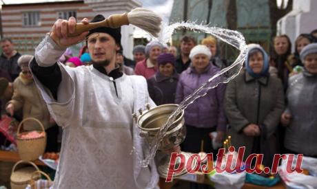 Фотогалерея: Освящение пасхальных куличей в Великую субботу - Новости Mail.Ru