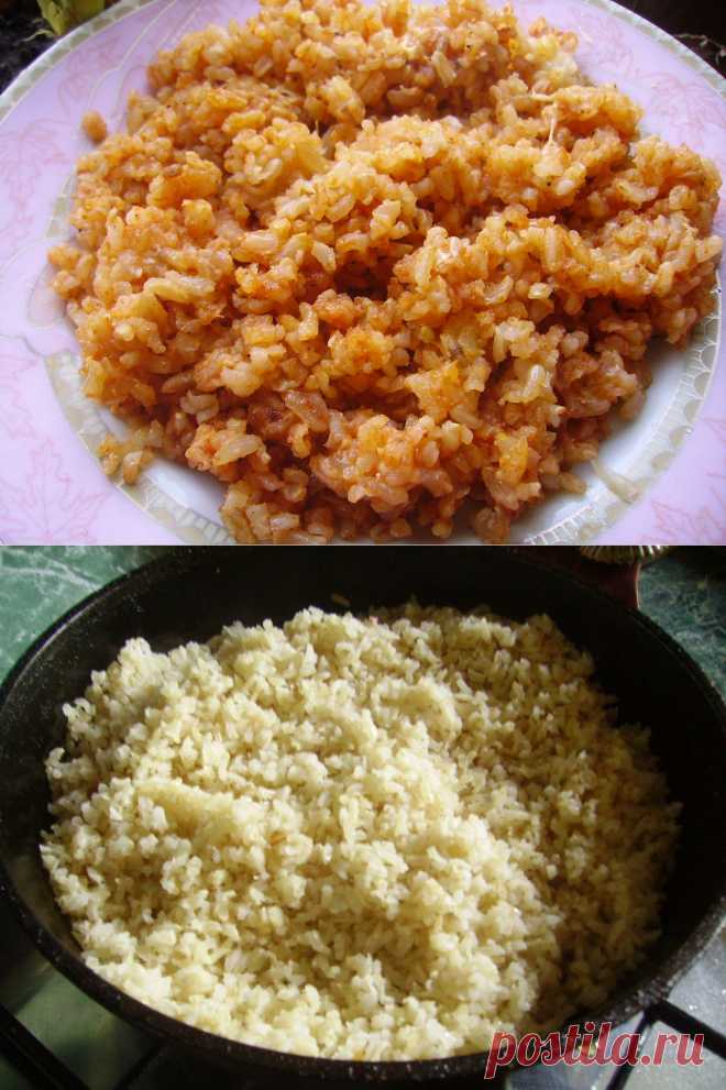 Необычный гарнир из риса с томатным соусом и сыром | Блог Лены Радовой