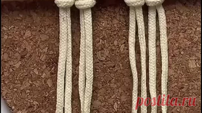 Базовые узлы макраме