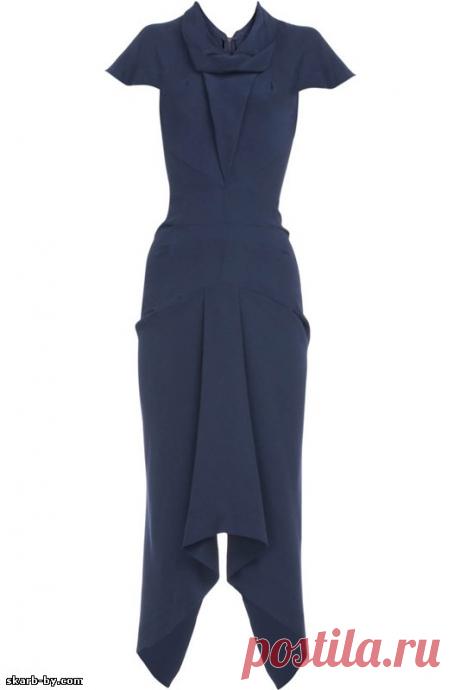 Потрясающее платье от Roland Mouret. Моделирование