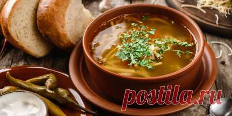 Куриный суп в мультиварке