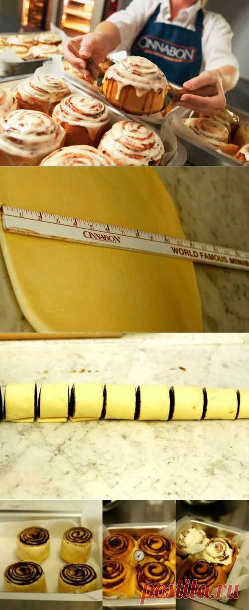 Булочки Синабон с корицей: классический рецепт.