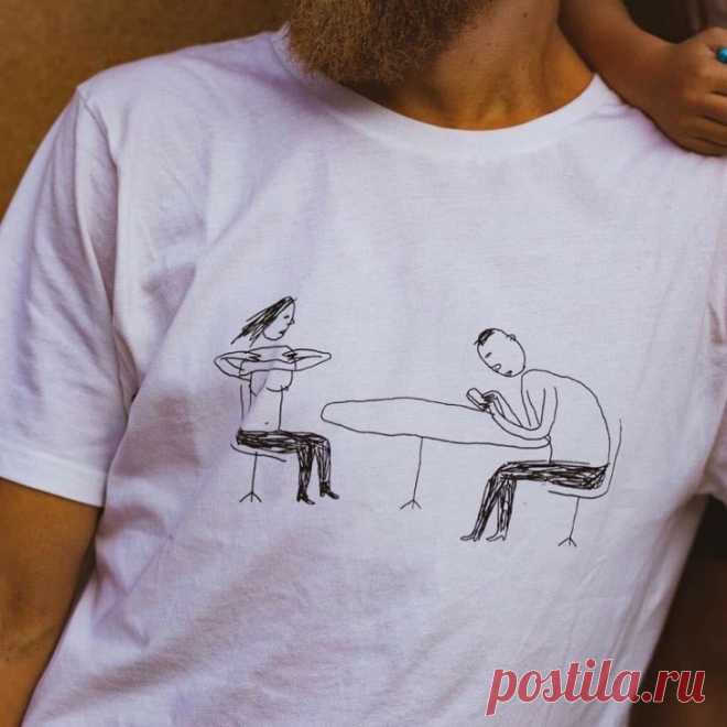 Рисунок на футболке