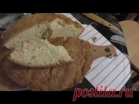 Хлеб без дрожжей на кефире