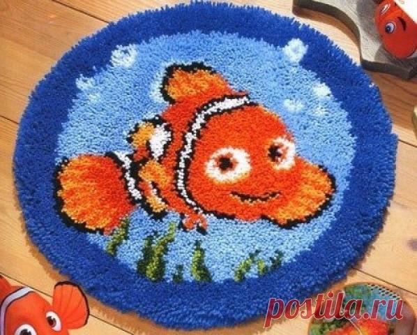 Вот такие интересные коврики я встретила в интернете впервые. | Другие виды рукоделия
