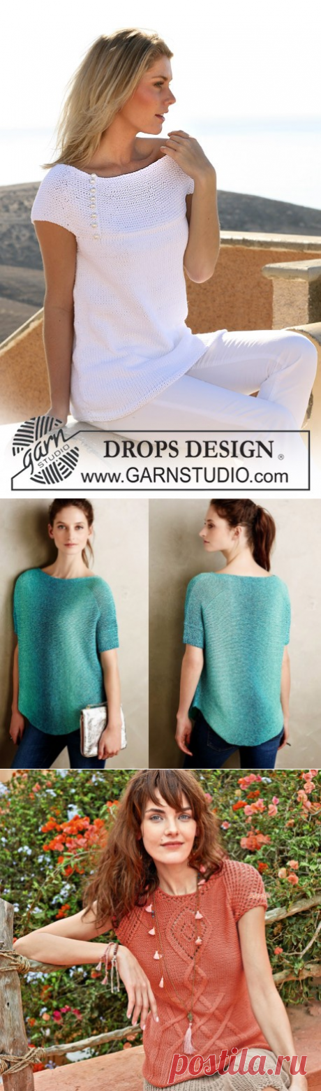 Летние кофточки спицами, 25 моделей со схемами и видео уроками, Вязание для женщин