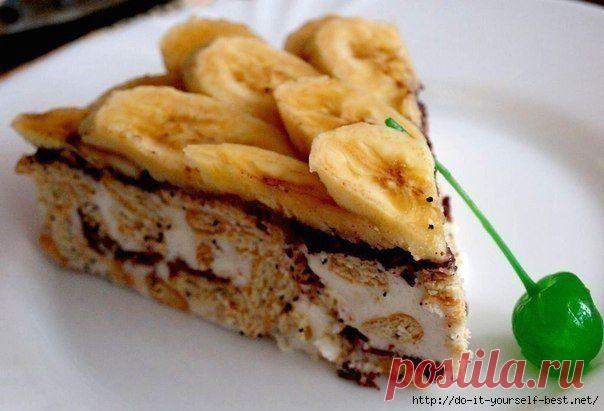 НЕОБЫЧНЫЙ сметанный торт из крекера..