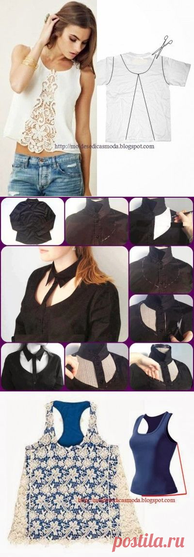 Идеи переделок одежды