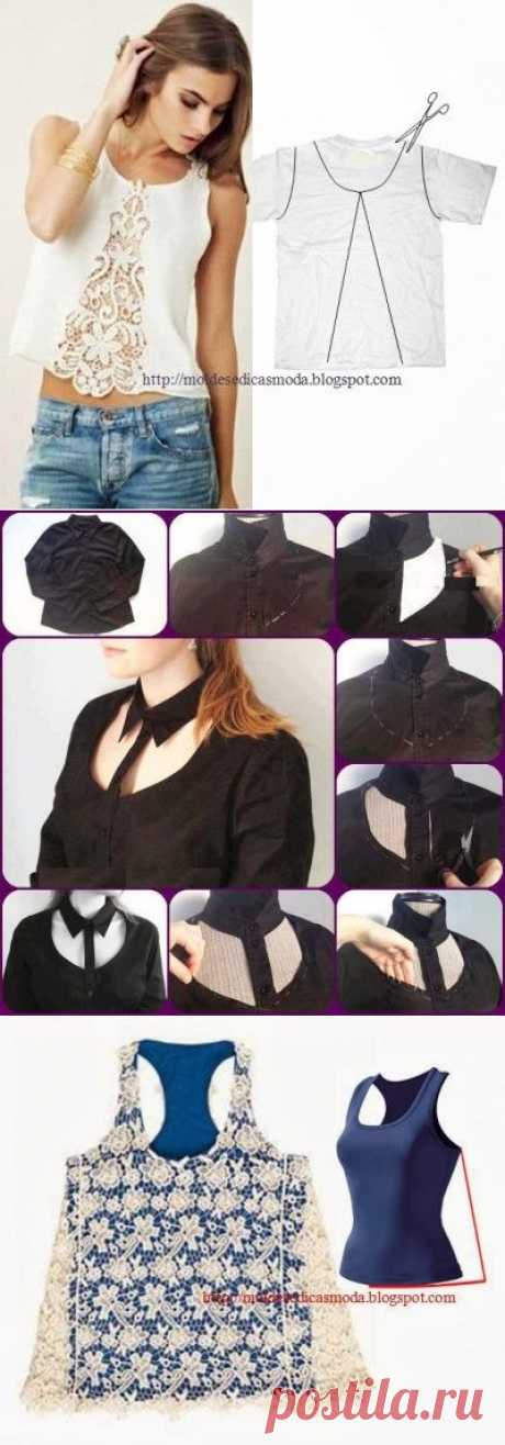 Идеи переделок одежды