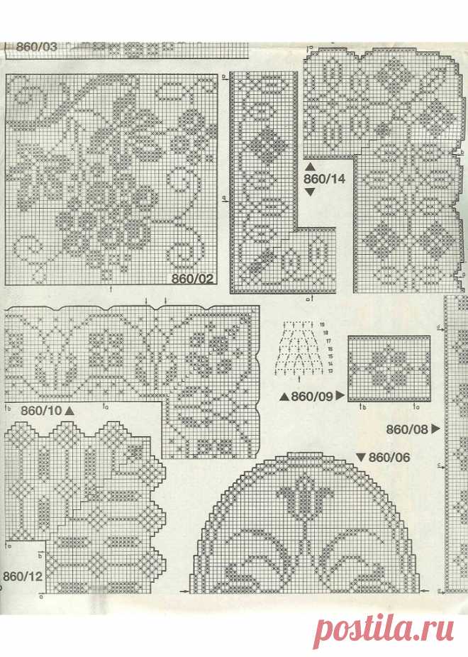 Альбом«Burda special E860/1983 Filet au crochet 4»