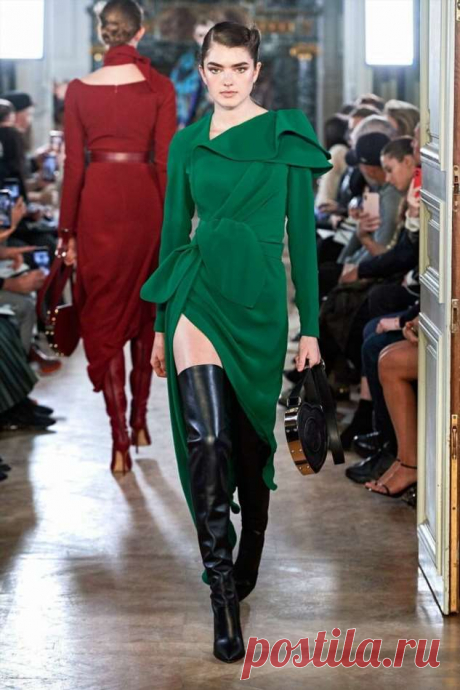 Коллекция Эли Сааба ready-to-wear зима 2020: женственность и сдержанная роскошь | Офигенная