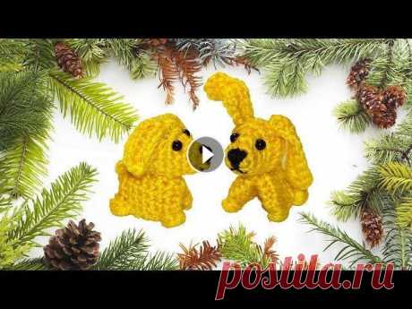 Простая собачка крючком для начинающих Всем привет! Сегодня я расскажу и покажу как связать простую желтую собачку крючком. Это видео для умеющих вязать может показаться скучноватым и затян...