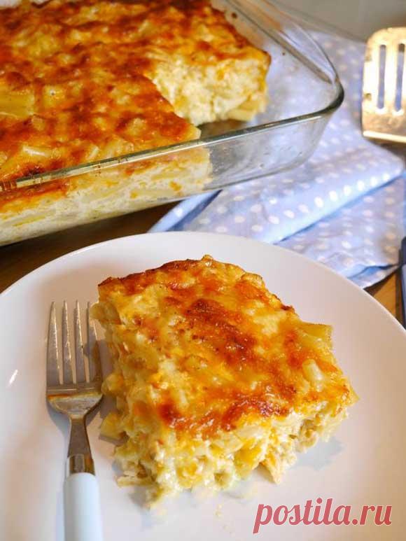 Легко и просто приготовить : Творожно-картофельная запеканка с геркулесом